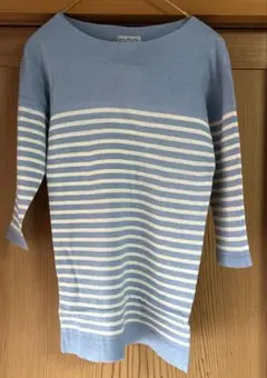 新品未使用　mon chouchou ストライプ ニットセーター LLサイズ