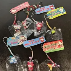 廃盤超プレミア】ハローキティ ご当地ストラップ まとめ売り 大量 45点