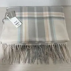 12月15日23:59まで値引き　GU スタイルヒットチェックストール　ストール