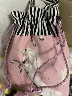 ハンドメイド☆アレキサンダーヘンリー希少柄☆ファスナー付きバッグ