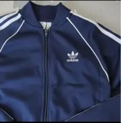 美品 00s adidas ネイビー トラックジャケット