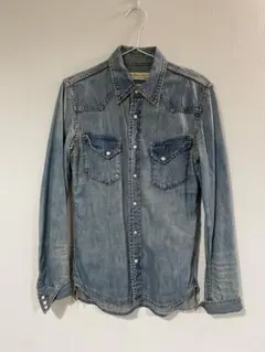 REMI RELIEF USEDEデニムウエスタンシャツ