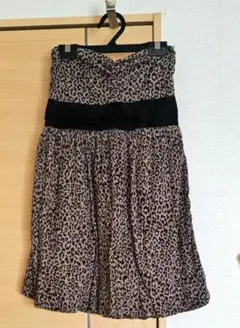 【Y2Kギャル】ヒョウ柄ベアチュニック