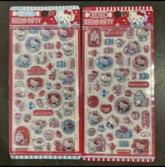 【正規品】ボンボンドロップ風シール　ハローキティ　2枚セット