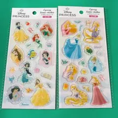 Disney プリンセス エポキシシール 2シート