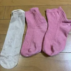 レディースソックス 3足セット