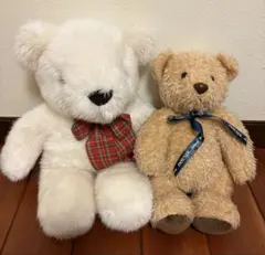 テディベア ぬいぐるみ 2体セットのサムネイル