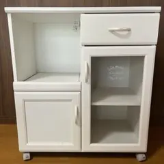 【完成品】 白井産業 レンジ台 キャスター付 セシルナ カフェ風 完成品】 白井産業 レンジ台 キャスター付 セシルナ カフェ風 - メルカリ