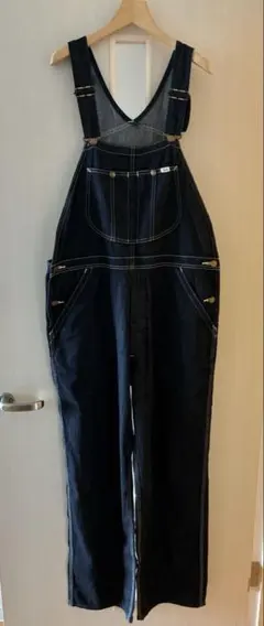 Lee オーバーオール　つなぎ　ブルー　デニム　L
