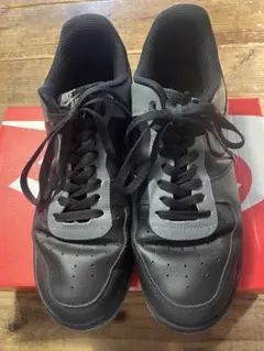 Nike Air Force 1 ブラック/グレー　ナイキバイユー