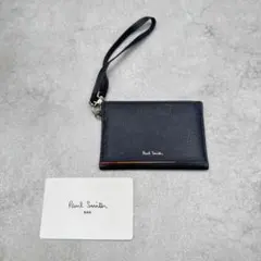 Paul Smith パスケース 定期入れ カードケース ブラックネイビー