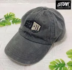 【極美品】LEFLAH レフラー デニムキャップ 621CITY 刺繍 グレーのサムネイル