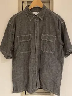 ユニクロ×JWANDERSONシャンブレーオーバーサイズワークシャツ Lサイズ