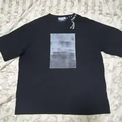 MAISON SPECIAL ブラック グラデーションTシャツ 01 M