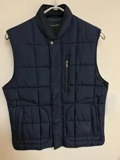 BANANA REPUBLIC ウォーターレジスタントキルトパファーベスト L