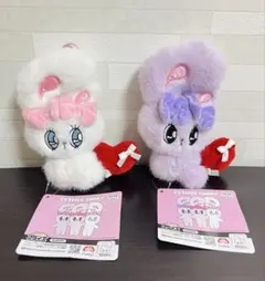 エスターバニー　リボンハートマスコット　2点セット　タグ付き