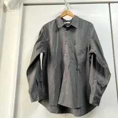 WYM グレー 長袖シャツ Mサイズ