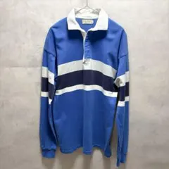 LL.Bean ラガーシャツ USA製　ボーダー柄　ビンテージ