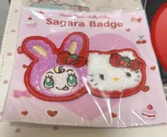 mezzo piano×HELLO KITTY メゾピアノ キティ コラボバッジ