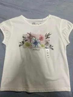 UNIQLO KIDS ユニクロ　ポール&ジョー　UT 110 ホワイト