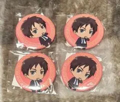 進撃の巨人 エレン 缶バッジ すき家 コラボ エレン・イェーガー 缶バ 進撃