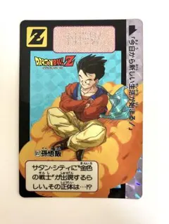ドラゴンボールZ カードダス 孫悟飯 617 - メルカリ