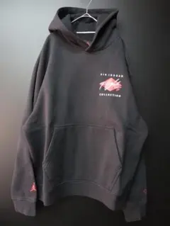 AIR JORDAN エアジョーダン 長袖 スウェットパーカー/XXL/黒ナイキ