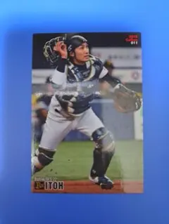 《3枚で333円》プロ野球チップス 2015 オリックス 伊藤光