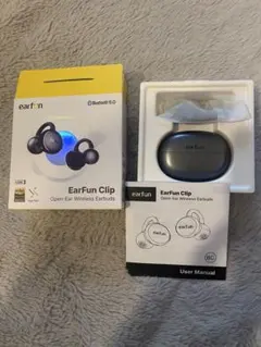 【未使用に近い】EarFun Clip オープンイヤーワイヤレスイヤフォン