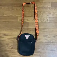 GUESS ショルダーバッグ ブラック＆オレンジのサムネイル