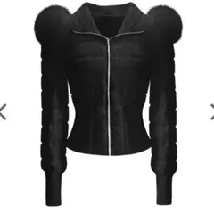 探偵ちゃんluna ダウン くびれショートダウン 最安 新品未使用