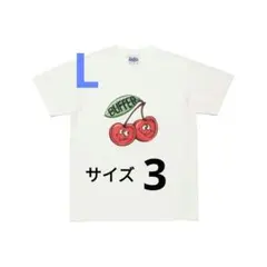 Buffer CTP さくらんぼ Tシャツ チェリー 白 サイズ3 ホワイトのサムネイル