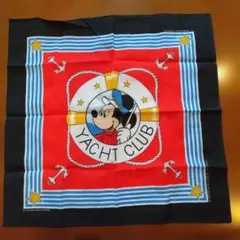 ミッキーマウス　バンダナ　大判ハンカチ　新品未使用