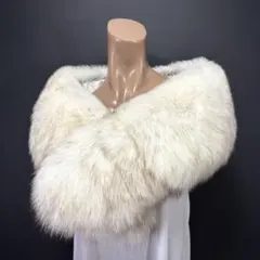 【美淡】SAGA FOX サガフォックス ショール ブルーフォックス 朝凪 質感