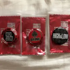 HIGH&LOW 缶バッチ