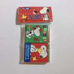 スヌーピー　SNOOPY　消しゴムセット　FLOMO レトロ　ヴィンテージ