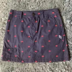 パーリーゲイツ　ゴルフスカート　ネイビー　サイズ1 8/15