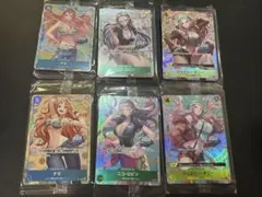 ナミ ニコ·ロビン ジュエリー・ボニー アジア限定版6枚　未開封TC02 511