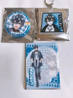 カラフルピーチ　なおきり　ウィンターフェア　5周年　缶バッジ　クリアカード