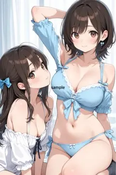 m102 AIイラスト　かわいい　A4ポスター
