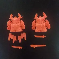 ガン消し　仁宇＆武者νガンダム　イメージカラーセット