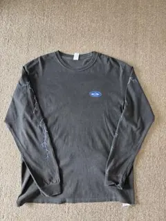 anvil HRC ロゴ ブラック 長袖プリントTシャツ モーターサイクルショー 