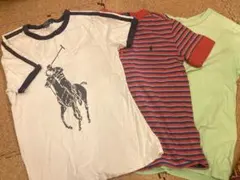 used Ralph Lauren Tシャツ3点セット