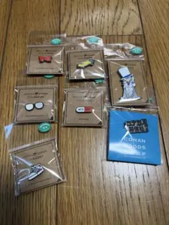 【鳥取限定】 コナン探偵社限定 名探偵コナン ピンバッジ 7種セット