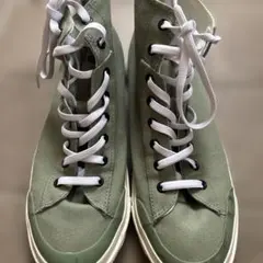 DIESEL オリーブグリーン ハイカットスニーカー