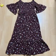 夏物セール★美品　花柄ワンピース
