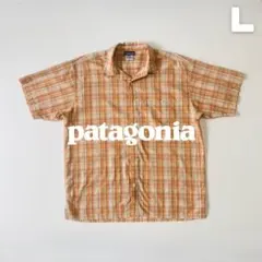 Patagonia 2005年 S/Sパッカーウェアシャツ タイ製 L オレンジ