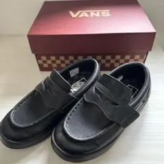 キッズフォーマルシューズ　VANS黒19センチ