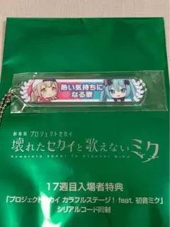 プロセカ 映画 入場特典 キーホルダー　こはね