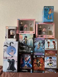 未開封　アニメ　キャラクター　フィギュア　まとめ売り　大量　一番くじ　プライズ